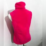 Columbia Women’s  Full Zip Hot Barbie Pink Fleece Vest Small Photo 4
