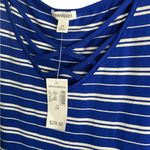 Westport  Navy and White Crisscross Top Photo 3