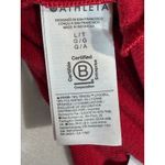 Athleta Red Tencel Lyocell Blend Jogger Pants Womens Size LG tall pockets Photo 6