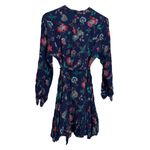 Derek Lam  10 Crosby Navy Floral Dress Photo 4