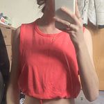 Athletic Crop Top Pink Photo 2