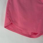 Adidas Pink Lightweight Stretch Performance Women's High Rise Midi Shorts Size 4 Photo 3