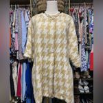 Elevenses Anthropologie Houndstooth Wrap Coat. Photo 5