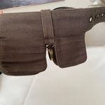 Wild card belt bag distressed utility leather‎ stud belt bag fanny Brown Size M Photo 5