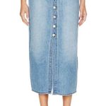Rolla's Rolla’s - Denim Sailor Midi Skirt in Light Vintage Blue Photo 3