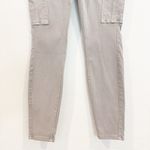 Spanx  Stretch Twill Ankle Cargo Pants Desert Dune Womens Small Photo 4