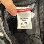 EXPRESS  Ankle Legging High Rise Hyper Stretch Gray Jeans Size 8 Photo 4