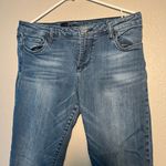Kut From The Kloth  Blue Catherine Boyfriend Jeans SZ 8 Y2K Straight Leg Cropped Photo 5