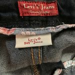 Levi's Women's 545 Flared & Wide Leg Jeans Size 10 Medium Dark Wash Blue Denim Photo 8