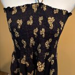 Disney  Parks‎ Mickey Mouse Leopard Cheetah Print Flare Halter Sundress large Photo 2