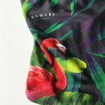 Flamingo Swimsuit XS Extra Small Bahari Bahamas Pink Photo 5