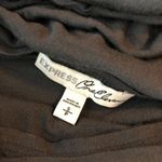 EXPRESS One Eleven Womens Top Open Back Draped Knit Long Sleeve Gray S Photo 2