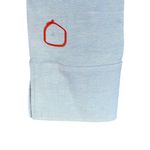 Habitat blue long sleeve collared button down shirt blouse size small Photo 10