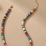 Anthropologie  8 Other Reasons Donna Rainbow Beaded Necklace Photo 0