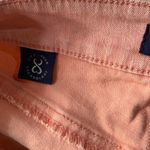 NYDJ  SZ 4 Ankle Jeans Paisley Mid-Rise Stretch Pockets Zip-Fly Lift-Tuck Pink Photo 8