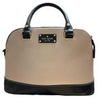 Kate Spade Berkeley Rachelle top handle two-tone bag cream and black Photo 0