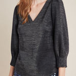Ro & De 3/$15  Cassidy metallic top (Anthropologie) Photo 0