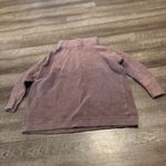 Free People  Mauve Ottoman Slouchy Tunic Sweater Dress Photo 6