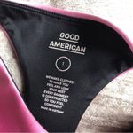 Good American  GA Sports Bra Ombré Pink Racerback size  1  Small Cropped Barbie Photo 3