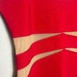 Torn By Ronny Kobo  Red Cutout Bodycon Dress Photo 6