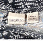 Roxy Black Like It's Hot Printed Racerback Shift Boho Sundress ~ Womens MEDIUM Photo 5