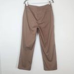  Brown Trouser Pants Size 8 Chico's Classic Brown Straight Leg Pants Photo 3