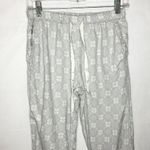 Soft Surroundings  Gray Devine Flannel Pajama Lounge Set Sz XS Knit Photo 10