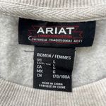 Ariat  Chimayo Cropped Sweatshirt Screen Print Graphic Crew Neck Women Large Photo 3