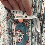 Intimately free people high neck halter paisley boho dress size sm Photo 6