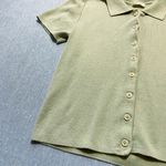 Brandy Melville Sage Green Caroline Knit Top Photo 1