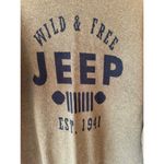 Lucky Brand Wild and Free Jeep EST 1941 Pullover Sweater Green Women's Size M Photo 4
