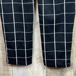 SheIn Tall XS Plaid Black & White Pants Soft & Stretchy Photo 6
