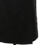 Ralph Lauren Lauren Classic Black 100% Wool Wrap Front Skirt Size 10 Medium M Photo 1