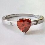 Heart Shaped Ring Red Photo 0