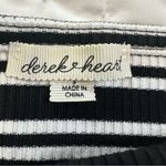 Derek Heart  Monochrome Striped Midi Dress Photo 7