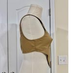 Pretty Little Thing  Twill Dip Hem Structured Cargo Cropped Corset Women's Size 8 Photo 2