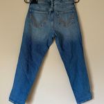 Hollister Medium Wash Low Rise Crop Boyfriend  Vintage Stretch Denim Jean Photo 6
