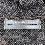 Anthropologie Anthropology Kasia Black Leopard Knit Sweater Hoodie S Photo 5