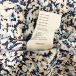 Free People  Blue One I Love Midi Dress Ruffle Floral Size Small S Photo 7