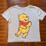Disney Winnie The Pooh Smiling Pooh Heather Gray Graphic Shirt Size Medium Photo 1