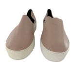 Rebecca Minkoff Nana Nude Leather Slip-On Sneakers Women's Size 9.5 Casual Shoes Photo 2