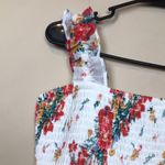 Maurice's  Women’s Floral Print Smocked Ruffle Tank Sleeve Midi Maxi Dress Photo 2