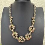 Vintage Unsigned Pastel Rhinestones Gold Photo 1