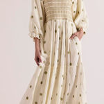 Free People  Dahlia Embroidered Maxi Dress Photo 0