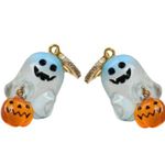 Boutique Ghost and Pumpkin Halloween Earrings Photo 5