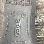 Crocs Black Ballet Flat Slip Slide On Shoes 8 Photo 5