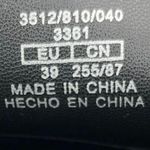 ZARA  Black Patent Leather Square Toe Chunky Platform Loafer Shoes Sz EU 39 US 8 Photo 4