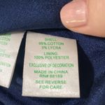 Lilly Pulitzer Vena stretch shift halter mini dress true navy gold trim size 0 Photo 14