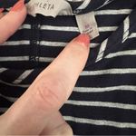 Athleta Navy Stripe Super Swing Dress Photo 5