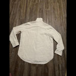 Madewell  Cotton Ivory Button Quiet Luxury Double Pocket Womens Work Shirt Medium Photo 1